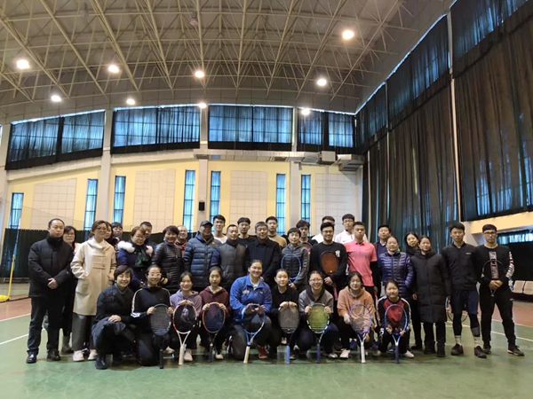 体育部赴内蒙古开展网球高水平运动队招生宣传工作